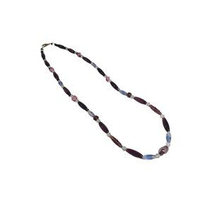 Glass Bead Crystal Rondelle Necklace Womens Fashion Designer Jewelry  28"Length